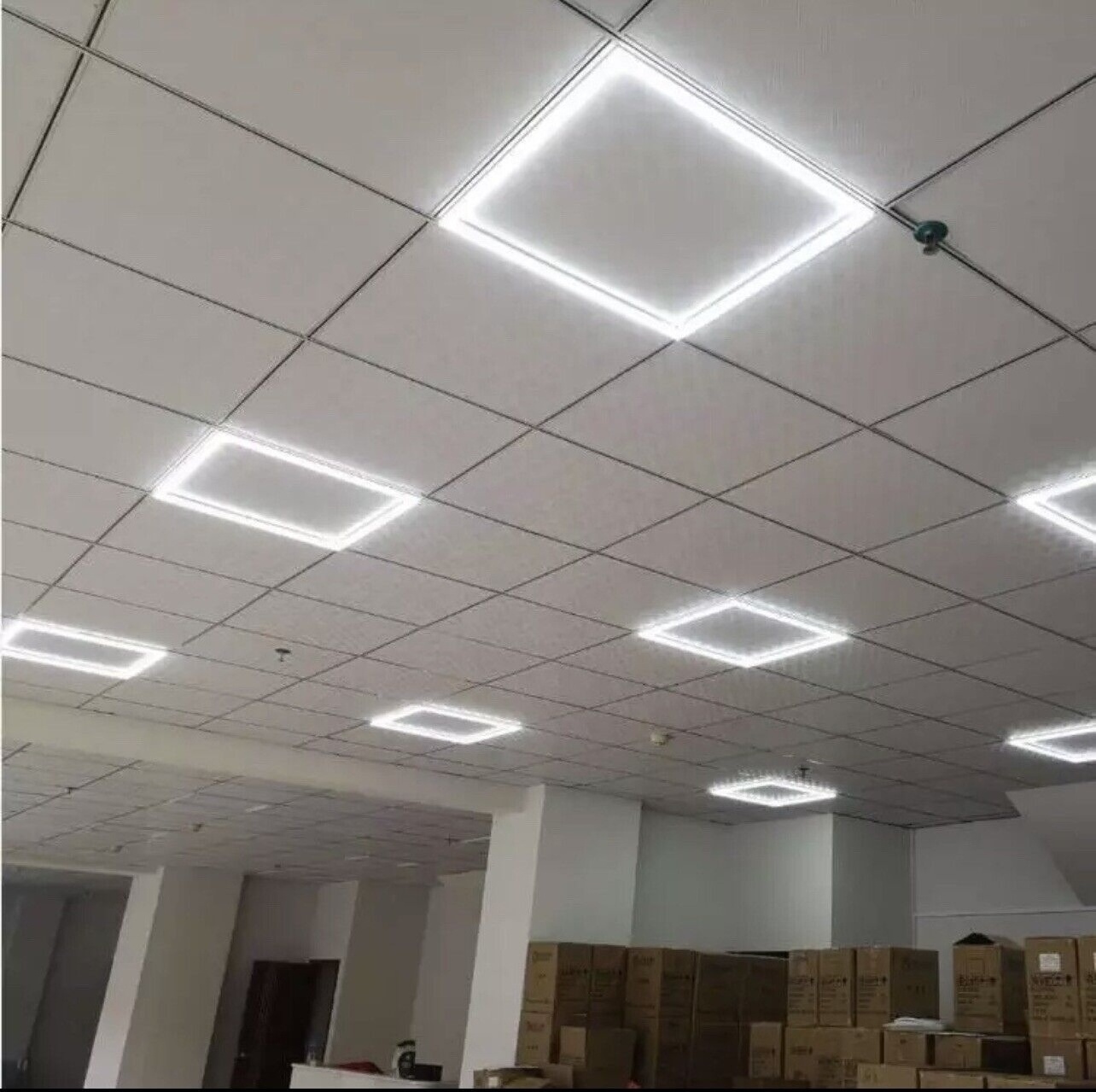 40W 60cm white EDGE led Square Flat Light FRAME Recessed Panel Light LED Ceiling lamp LED Panel Light