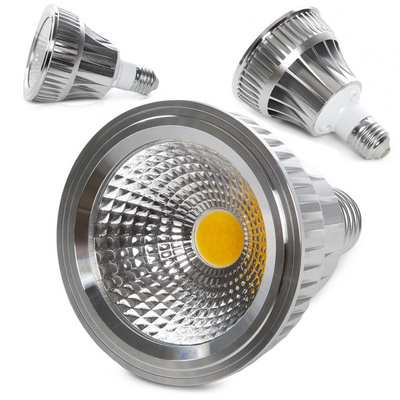 Aluminum Par20 led par light 220V 20W dimmable COB Par30 bulb focus ceiling lamp 5W 7W E27 Recessed Indoor Led track Spot light