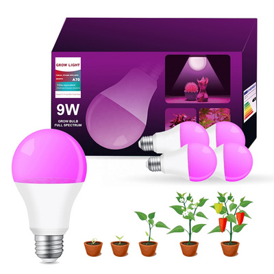 E27 A60 10w 20w Wholesale plant lamp full spectrum led grow light for Indoor Vegetable Flower Growth waterproof IP65 E26 bulb