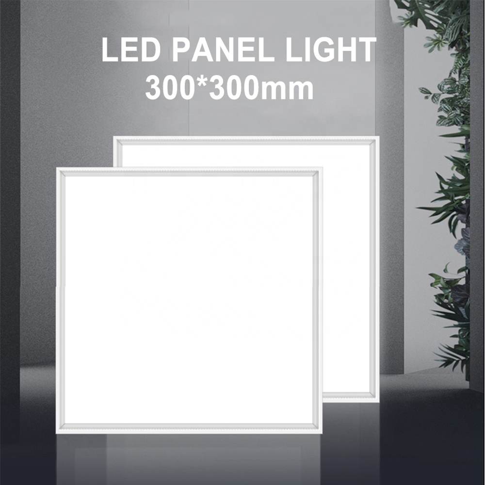 Ultra thin square 60x60CM led backlit panel light with remote 4000K-6500K commercial ceiling room kitchen flat panel light