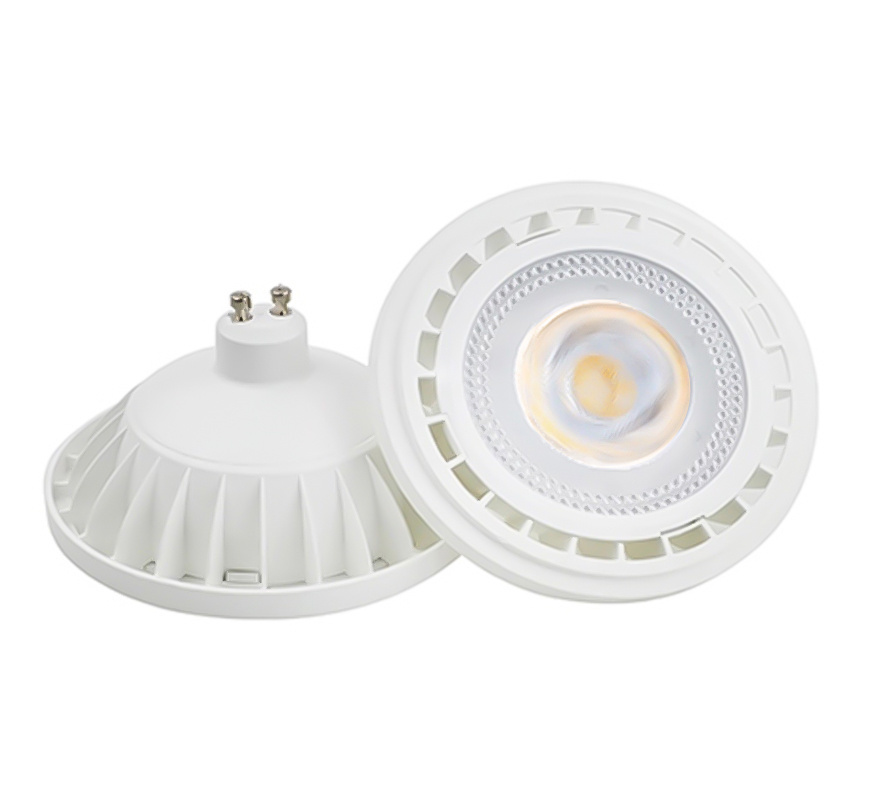 Ultra bright 9-15w AR111 led  bulb G53 GU10 base spotlight 12V-265v AR111 downlight dimmable light recessed ceiling light source