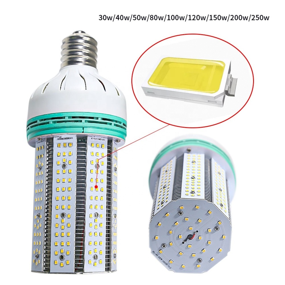 E27 E26 led corn lamp for warehouse IP65 outdoor garden street lamp 5000k SMD2835 E39 E40 energy saving corn light bulb