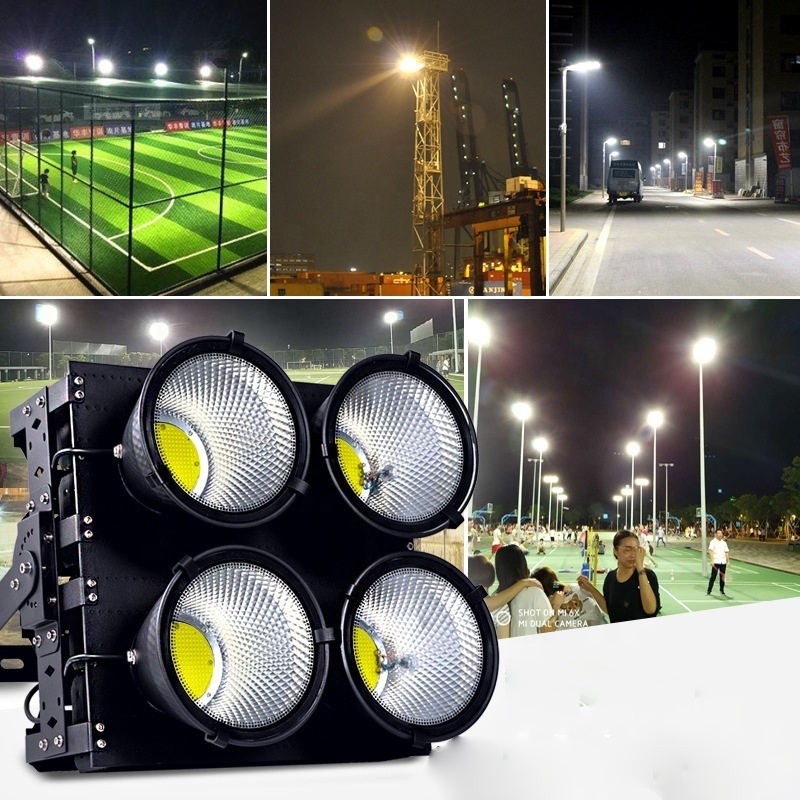 High-power LED Stadium Lights 1000W LED tower hanging project lighting COB spotlight 6500k IP67 outdoor waterproof flood light