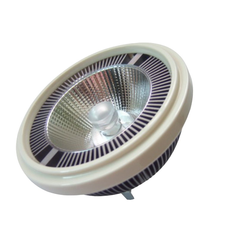 Aluminum 15W COB AR111 Led grille downlight round anti glare GU10 LED ES111 spotlight 20W GU5.3 recessed Led ceiling light