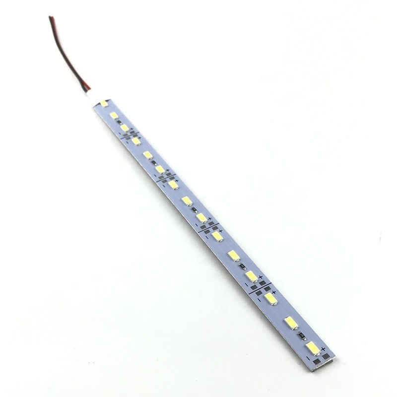 LED rigid strip light SMD 5050 5630 5730 RGB color ultra-thin LED hard aluminum profile 60leds/m 4mm side light bar