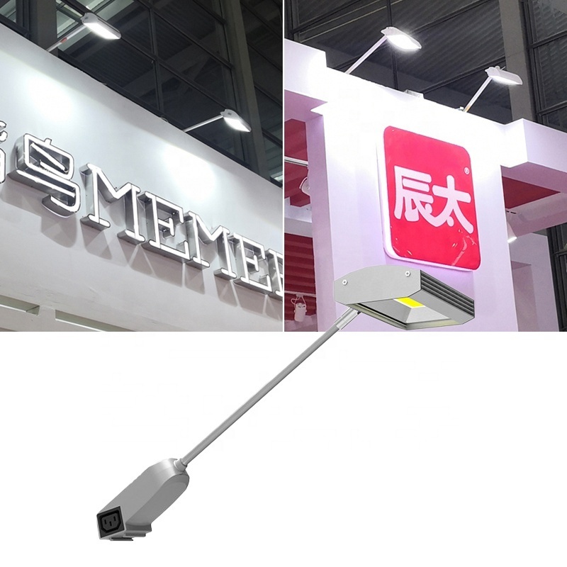 25W Show Display Arm Light exhibition light waterproof long pole shovel lamp advertising wall light led spotlight