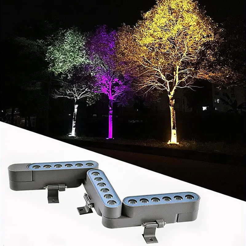 Collapsible waterproof tree light 24VLed tree hug light 6w garden walkway landscape decoration can link tree hug light