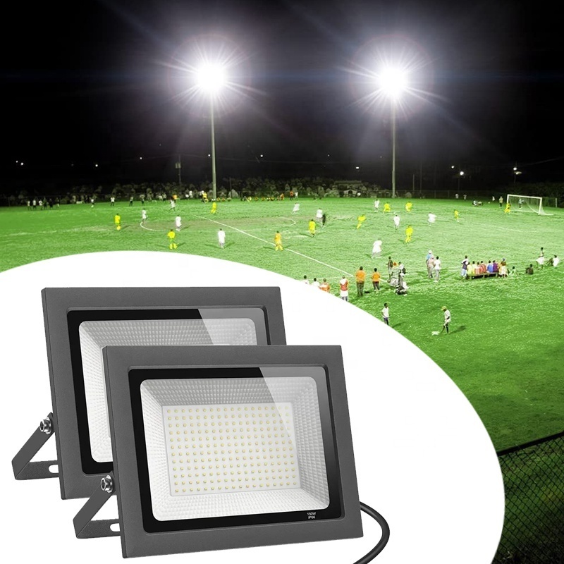 Durable IP66 waterproof 30w 50w 100w 150W  fast heat dissipation  outdoor lighting energy saving anti fatigue LED flood light