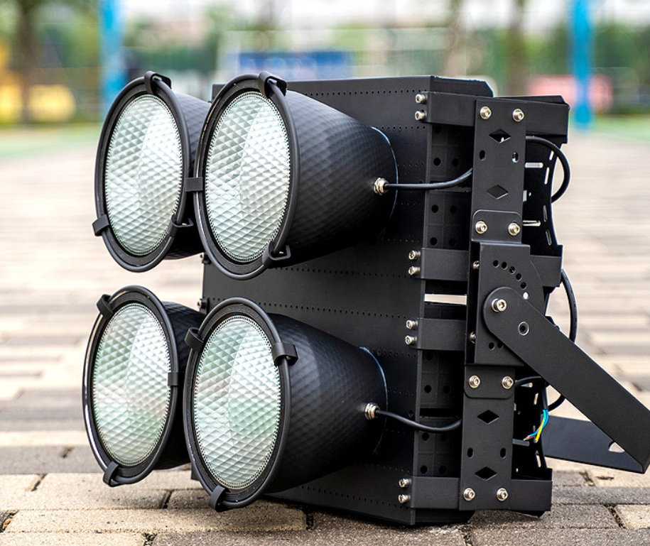 High-power LED Stadium Lights 1000W LED tower hanging project lighting COB spotlight 6500k IP67 outdoor waterproof flood light