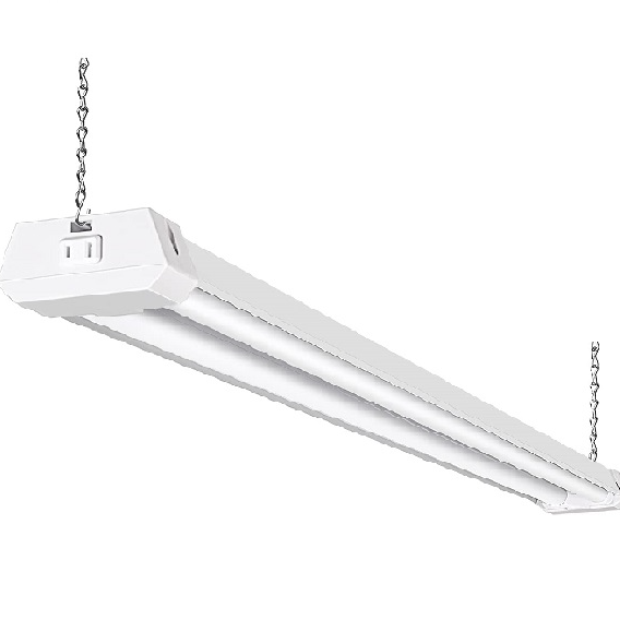 5000K LED Shop Light Linkable 4FT Daylight LED Ceiling Lights for Garages/Workshops 42w Linear batten tube