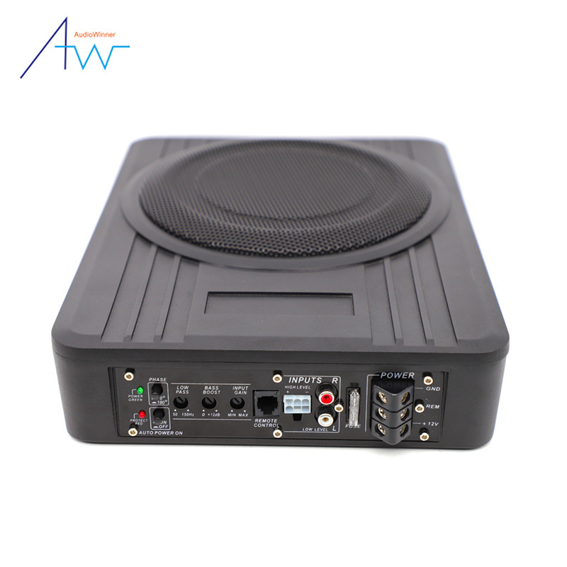 professional 8 inch power pro car audio amplifier sound system sundown audio car woofer slim under seat subwoofer