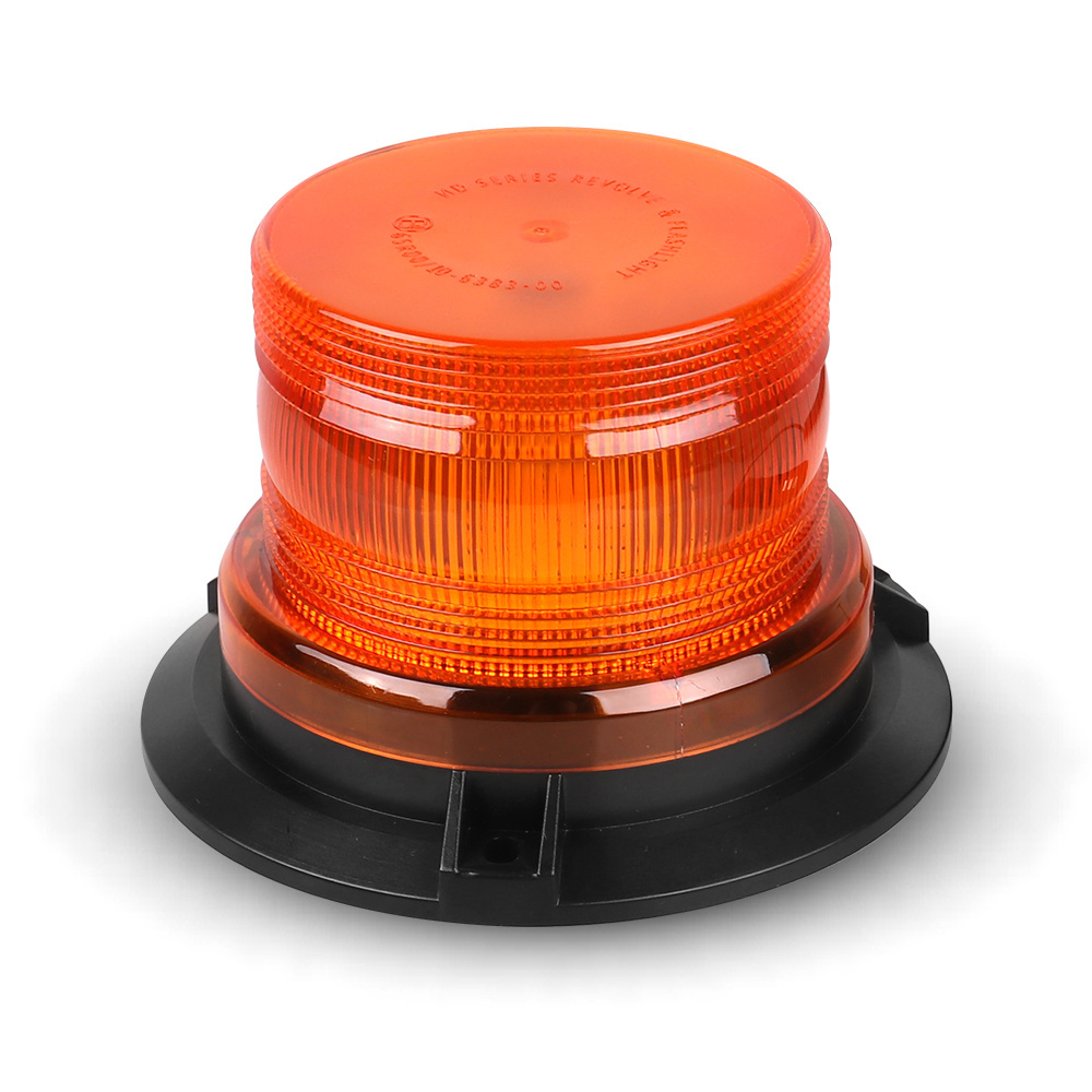 High quality 12v rotate flash led beacon light 24w led warning light  for truck or emergency vehicles