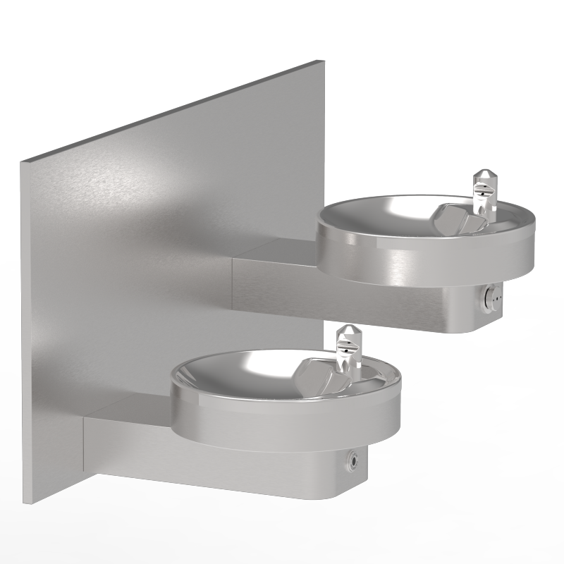 TB34-3 stainless steel wall mounted drinking water fountain