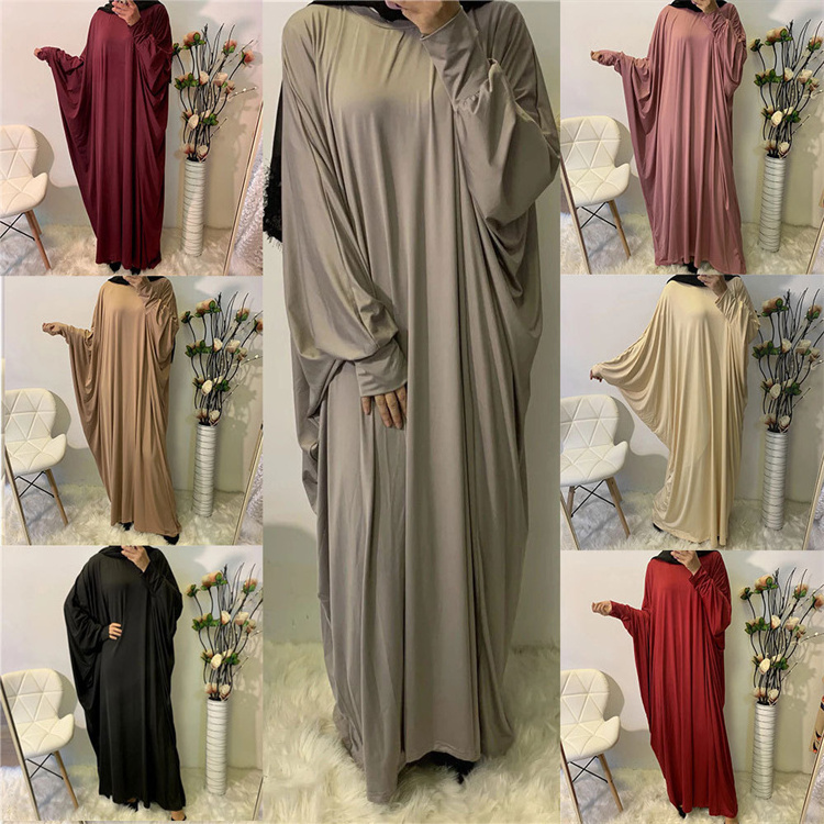 Abaya Designs 2022 In Wholesale Muslim Dress Abaya Islamic Clothing For Women Plus Size Dress Prayer Dress Hijab Abaya