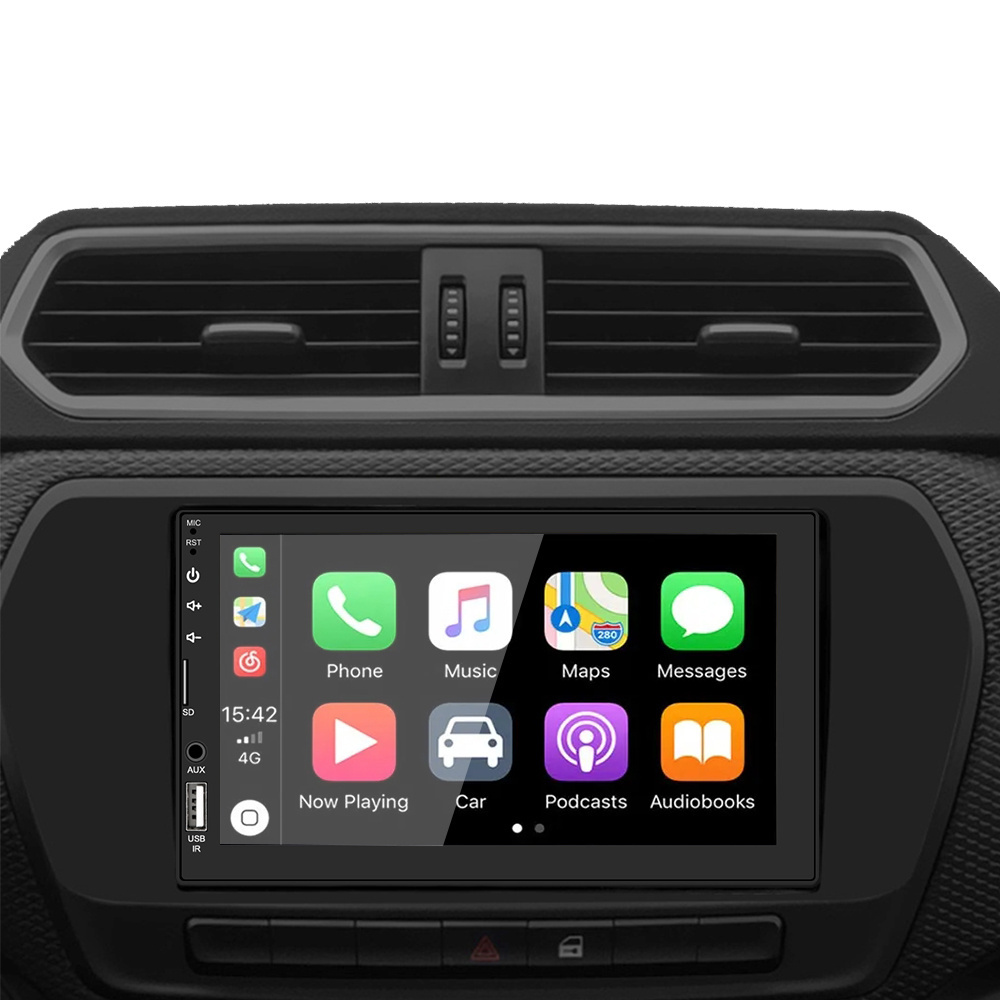 12V Car MP5 Player CarPlay Audio Screen Display Android Car Radio 7 Inch 2Din Stereo FM Transmitter Rear View Monitor Autoradio