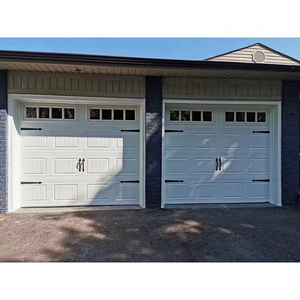 European design sectional garage door panel metal steel garage door