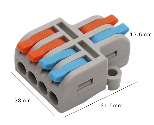 Mini Splitter Quick Terminal Block Wire Connector Terminal Connector Electrician Soft Hard Line Paralleler Line Tap Connectors