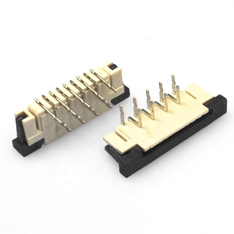 FPC Flat Connector 1.0mm pitch Dual and Single contact SMT ZIF DIP Right and Straight Angle Side Entry FPC/FFC connector