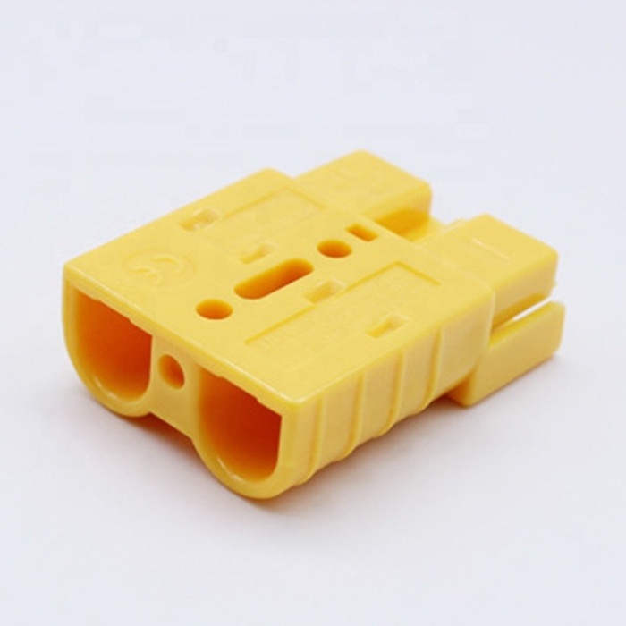 2 pole 600V high current quick connector electric forklift 50A ebike dual battery connector