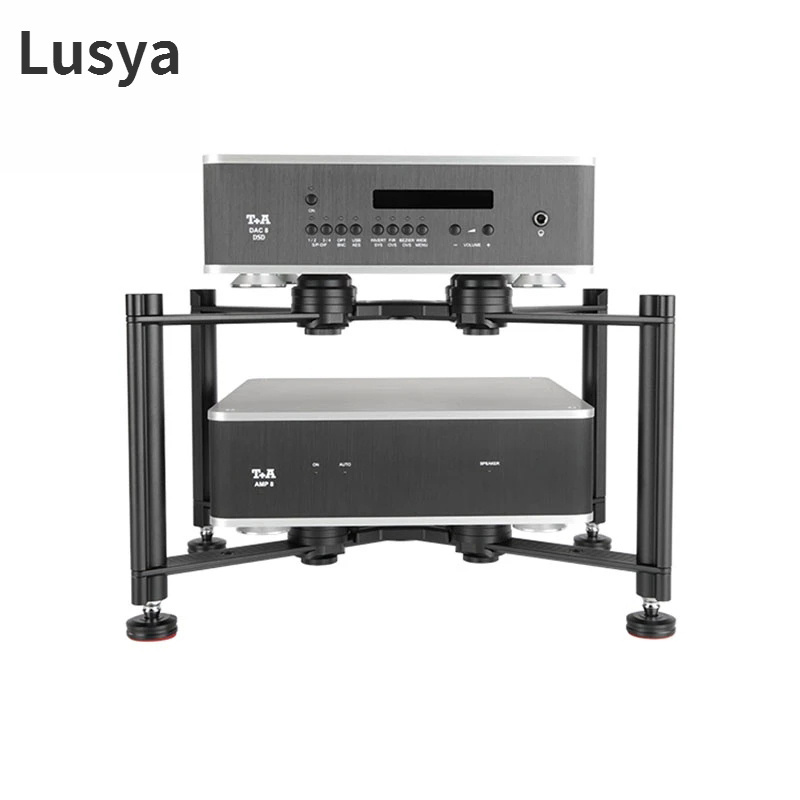 Package box price HIFI Audio Amplifier Amp Decoder Frame Rack Equipment Shock Absorber Tripod Shelf Foot X Racks Desktop System