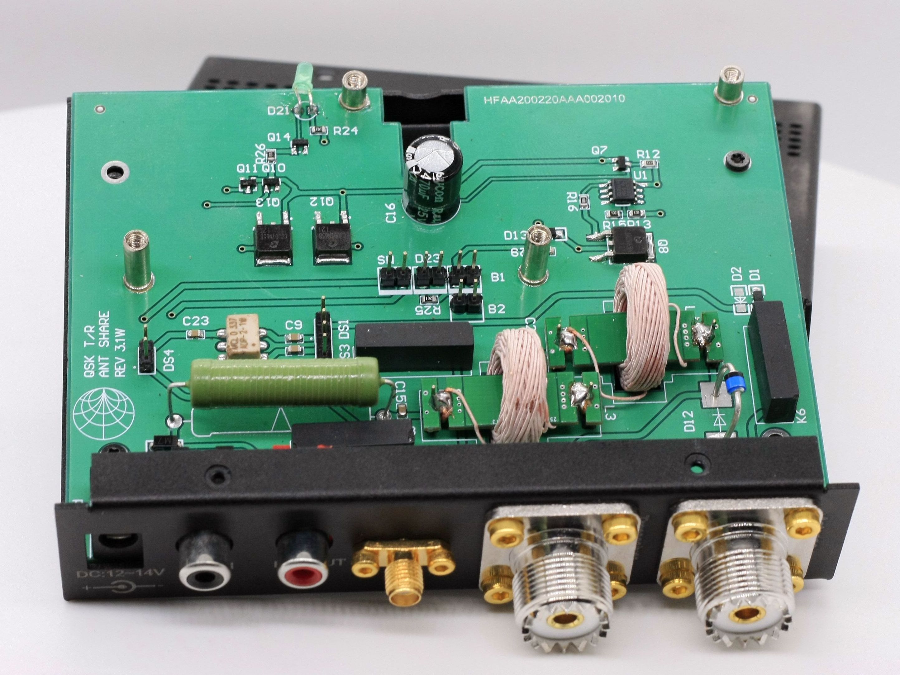 PACKBOX 1.8Mhz-50Mhz HF SDR Transceiver Switch Antenna Sharer Sharing Device QSK TX/RX Power Switch Box With Protection Circuit