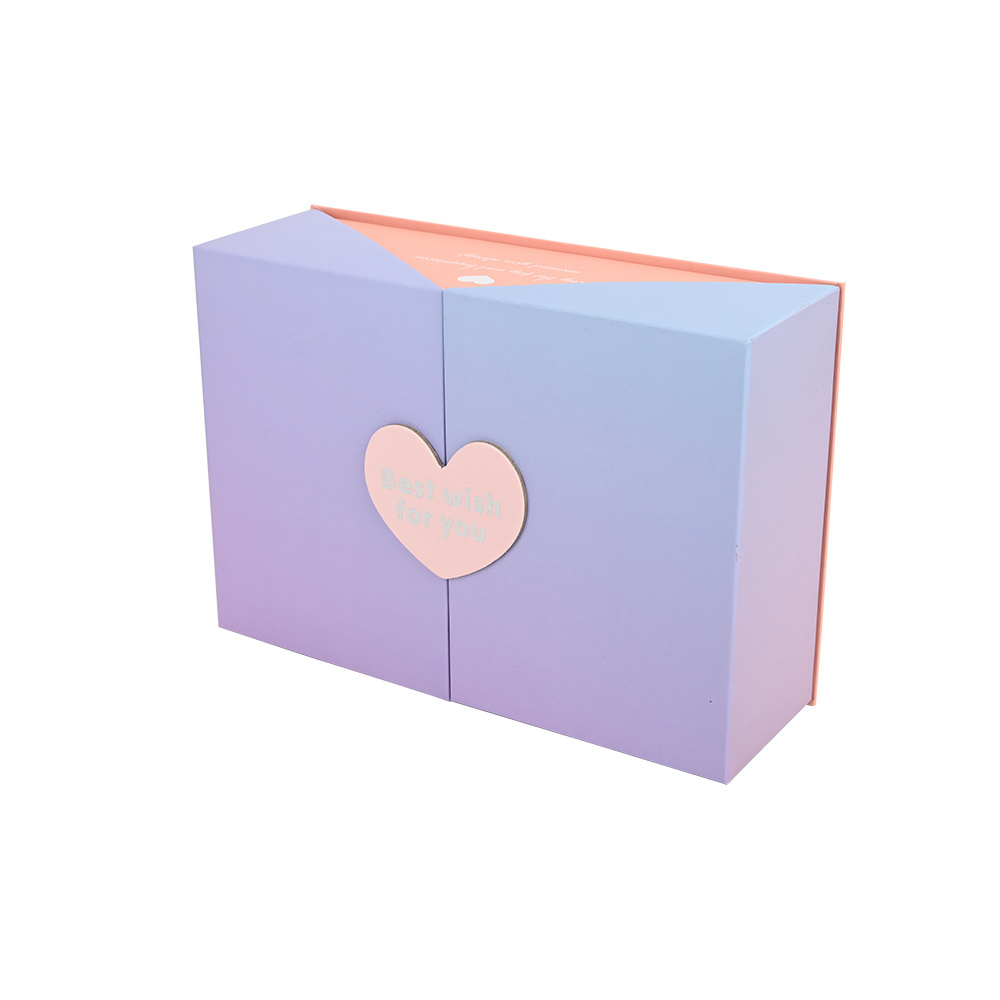 Luxury Custom Double Door Paper Gift Box With Magnetic Lids For Skincare /Perfume Packaging Box