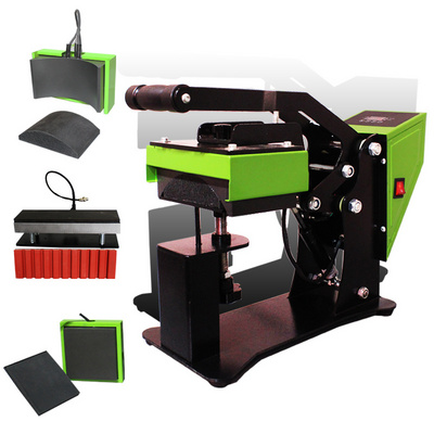 New Design cap heat press sticker 12 X12 Transfer Heat Press Machine 10 in1 Pen Cap Hat Cap Sublimation heat press