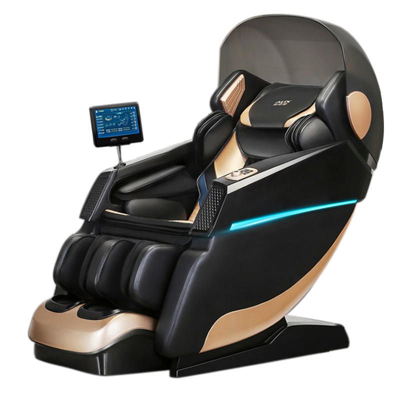 2022 New Design Luxury Shiatsu 4D 8D Relax Massage Chair Foot SPA SL Track Full Body Massage Seat Zero Gravity Massage Chair