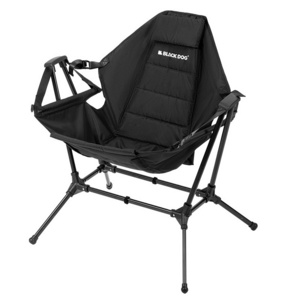 Blackdog Outdoor Portable Folding Rocker Recliner Adult Aluminum Alloy Casual Camping Picnic Chair