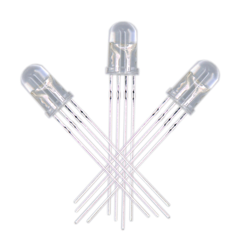 Common Cathode/Anode F5 5mm LED Diode 5mm RGB LED Diode 1000pcs/Bag