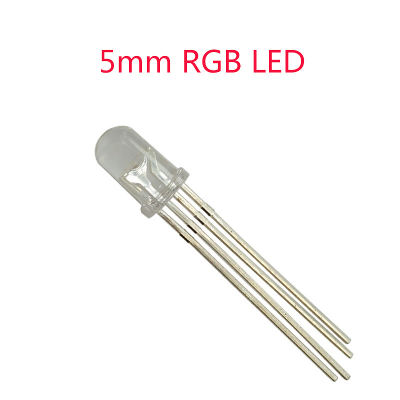 Common Cathode/Anode F5 5mm LED Diode 5mm RGB LED Diode 1000pcs/Bag