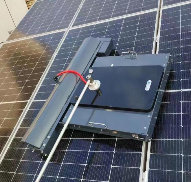 NBK Light Weight Modular Design Solar Cleaning Machine   Solar Panel Cleaning Robot