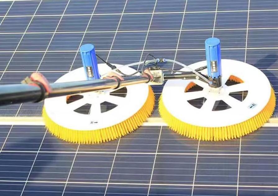 3.5M 5.5M 7.5M NBK Solar Cleaning Brush Tools Rotating Brushes Washing For Rooftop Solar Farm Power Plant