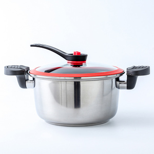 Home Kitchenware Soup Stainless Steel binaural Pot Cooking micro Pressure Cooker Micro Pressure Soup Pot