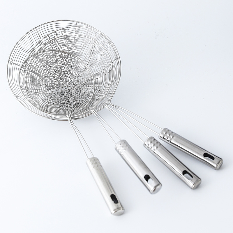 Top Sale Guaranteed Quality Stainless Steel Spider Web Kitchen Filter Spoon Spider Strainer Stainless Steel Skimmer