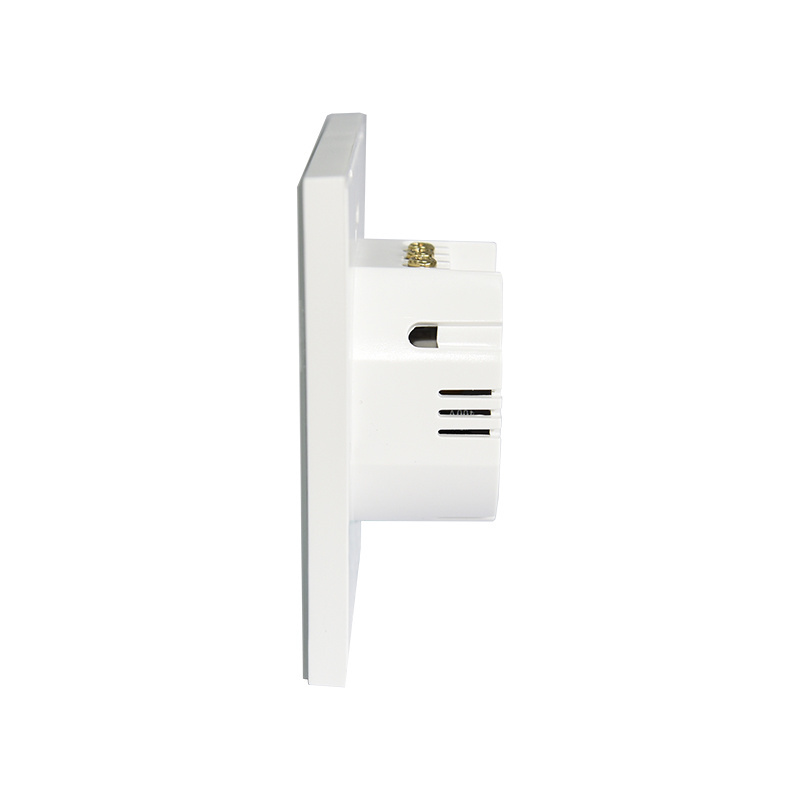 WIFI smart tuya touch screen EU 3 gang on-off Light Switch