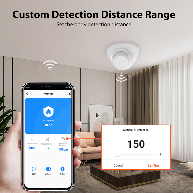 zigbee Radar human body sensor tuya smart human presence detector