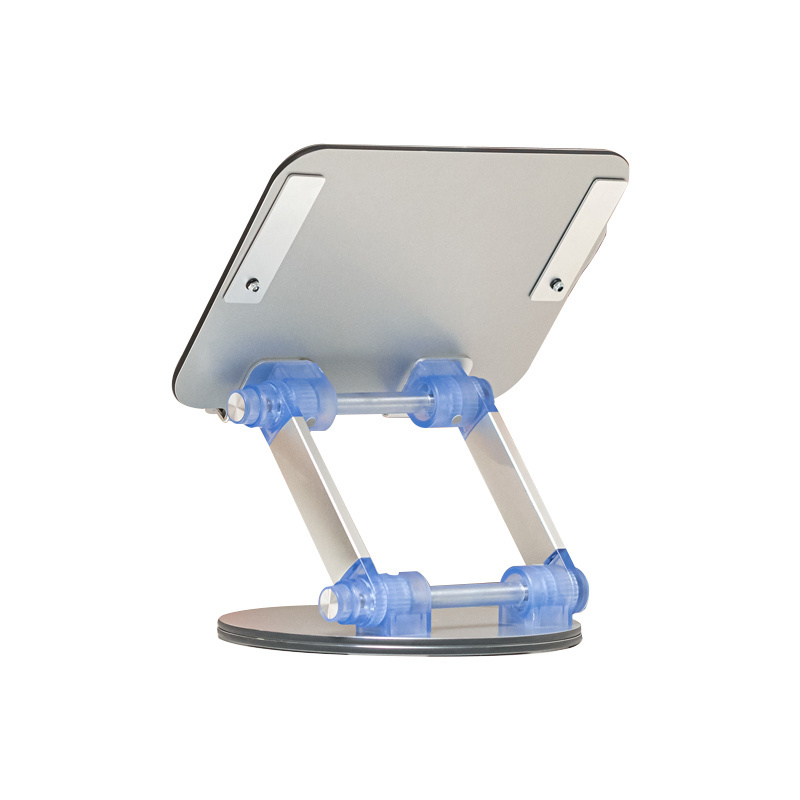 Adjustable Reading Rest Tablet Foldable Book Reading Stand Aluminum Alloy  360 Degrees All-round Rotatable Book Holder