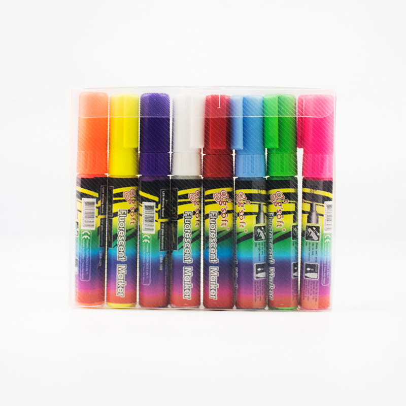 Fluorescent Marker Pen for Flashing LED Writing Board Board Glass Window Art Liquid Chalk