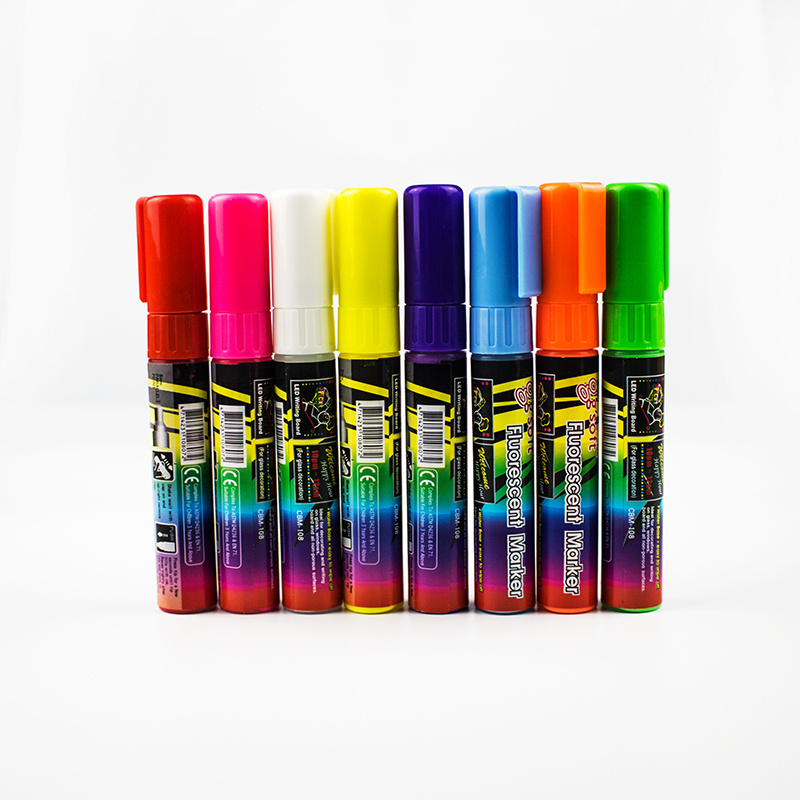 Fluorescent Marker Pen for Flashing LED Writing Board Board Glass Window Art Liquid Chalk