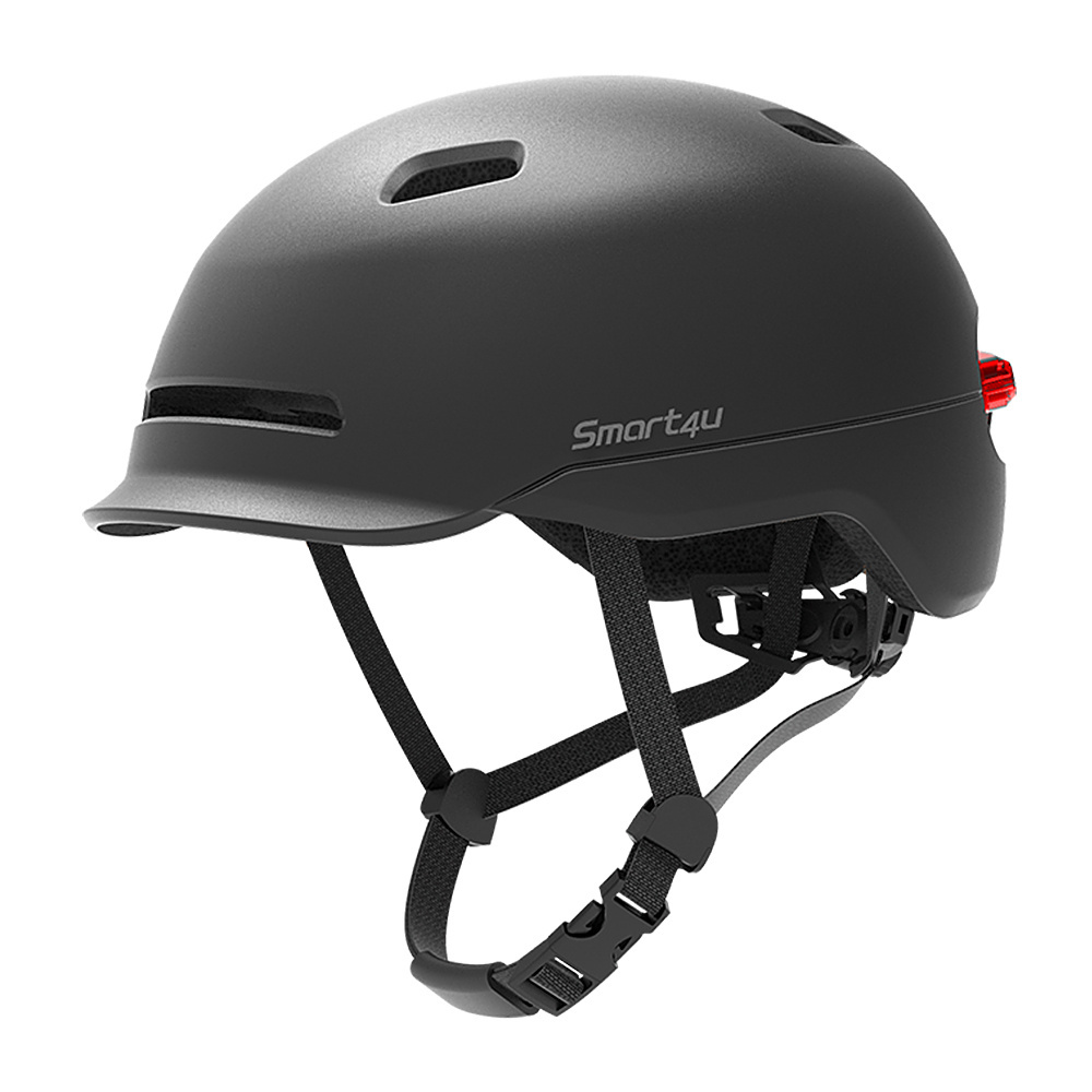 New Image EU Warehouse Men Women Smart4U Intelligent Safety Scooter Helmet With Stop Light For Scooter Motorcycle Motor Helmet