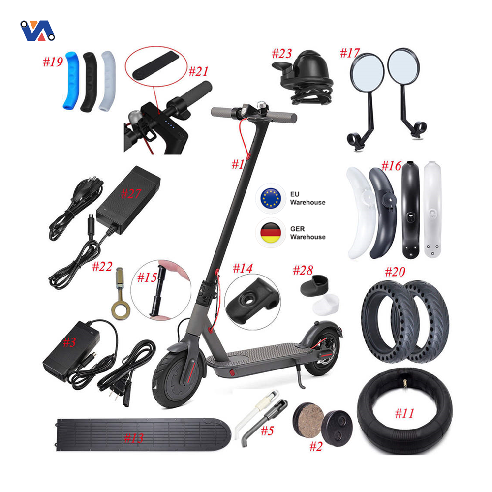 EU Warehouse Various Repair Spare Part Accessories For Xiaomi Mijia M365/Pro/Pro2/Max G30 Electric Scooter Parts