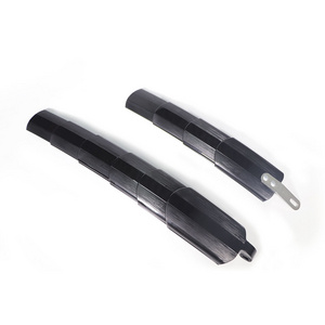 New Image Bike Retractable Fender Adjustable Bicycle Front Rear Fenders Deform Resistant Mudguards Cycling Accessories