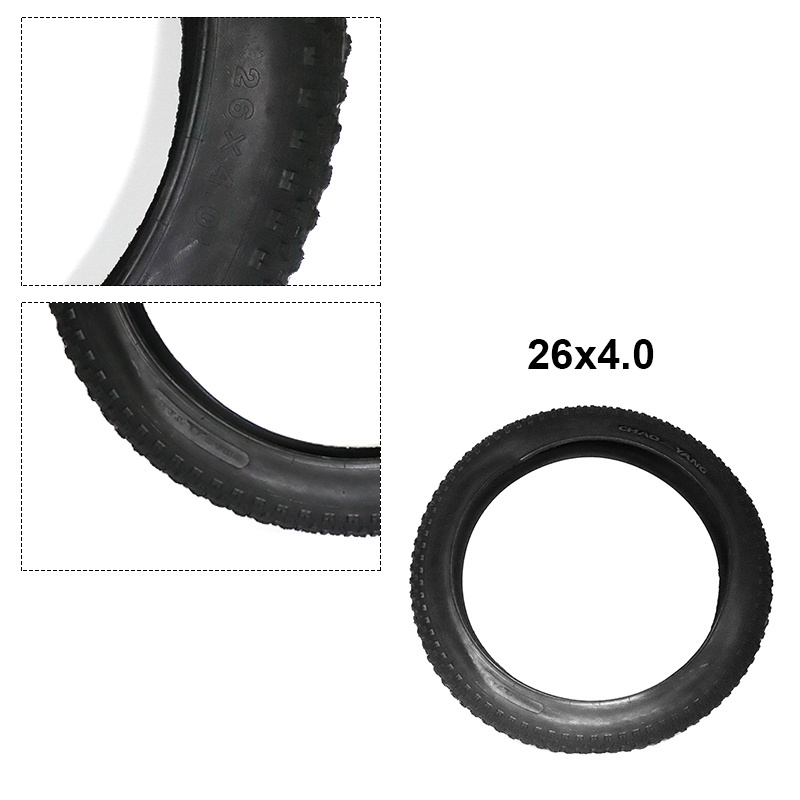 Big Daddy Fat Bike 20 x 4.00 Covers Inner Tube Tire MTB Cycling Accessories Big Daddy Fat Bike 20 x 4.00 Fat Bike Tyres 20 Inch