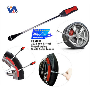 New Image Tire Changing Tool Tire Levers Spoon Set Spoon Lever Tools Heavy Duty Motorcycle Bike Tire Irons Scooter Bike Tool