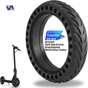 New Image EU Warehouse Products 8.5 inch Solid Airless Tires Wheel Explosion-proof Honeycomb Tires For Xiaomi M365 Scooter