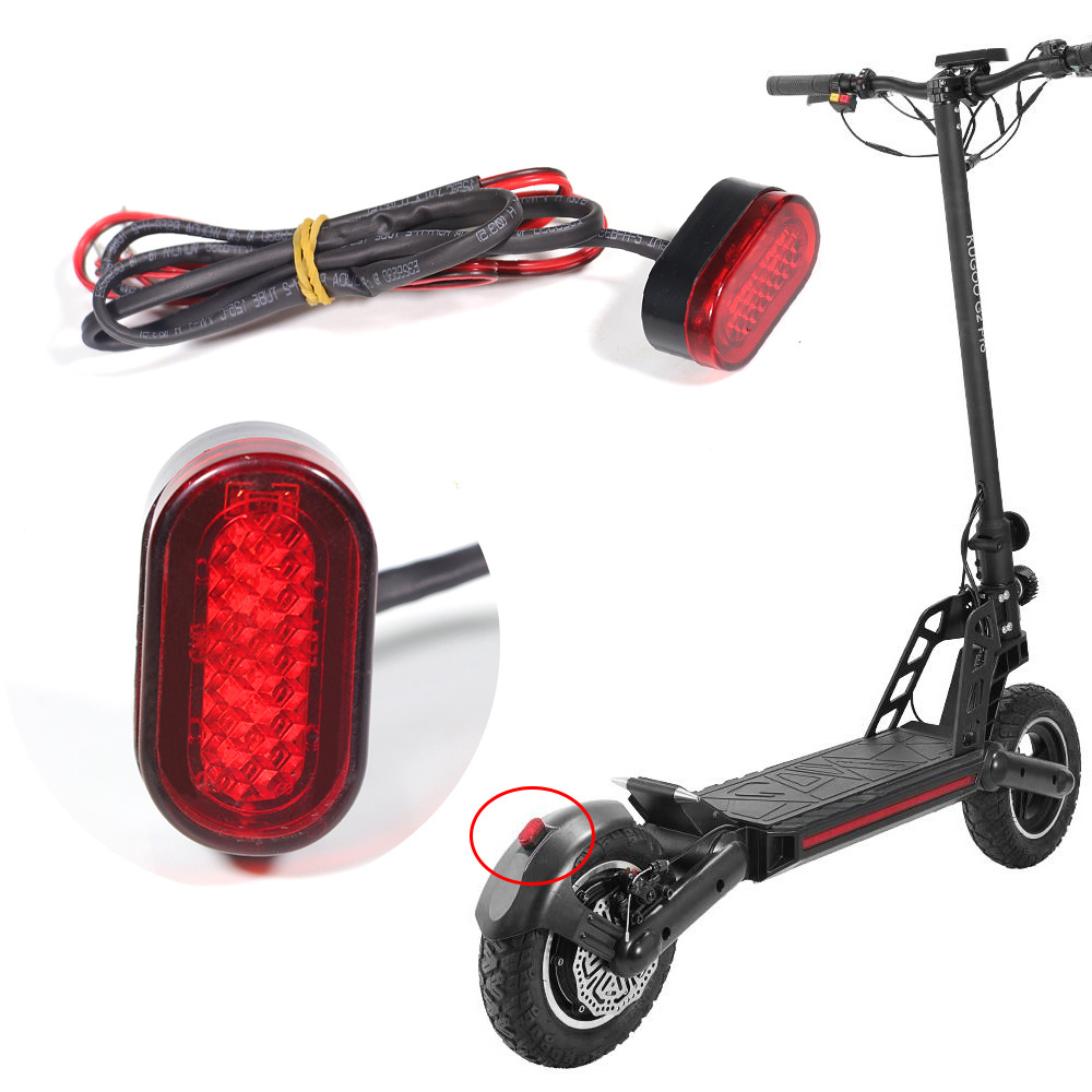 New Image High Quality Scooter Stop lamp Safety Indicator Light For KUGOO G2 PRO Electric Scooter Replacement Parts Part