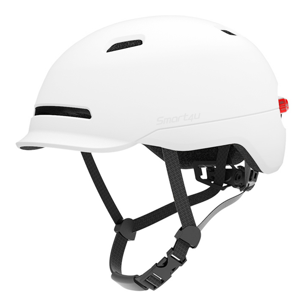 New Image EU Warehouse Men Women Smart4U Intelligent Safety Scooter Helmet With Stop Light For Scooter Motorcycle Motor Helmet