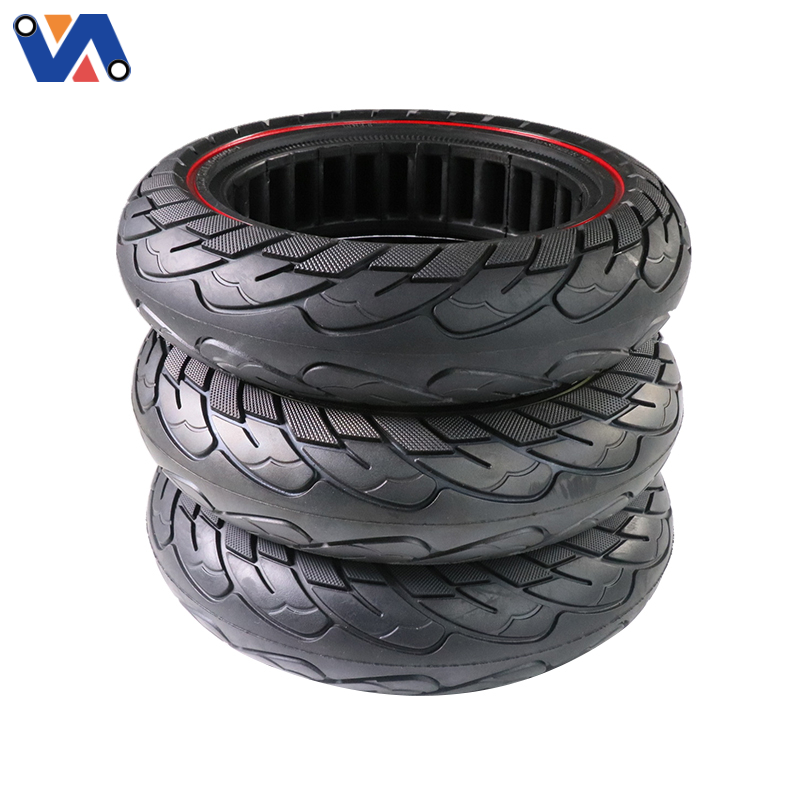 New Image EU Warehouse Solid Durable Tyre Rubber Anti-Explosion 60/70-6.5 10 Inch Tire For Ninebot Max G30 Electric Scooter Part