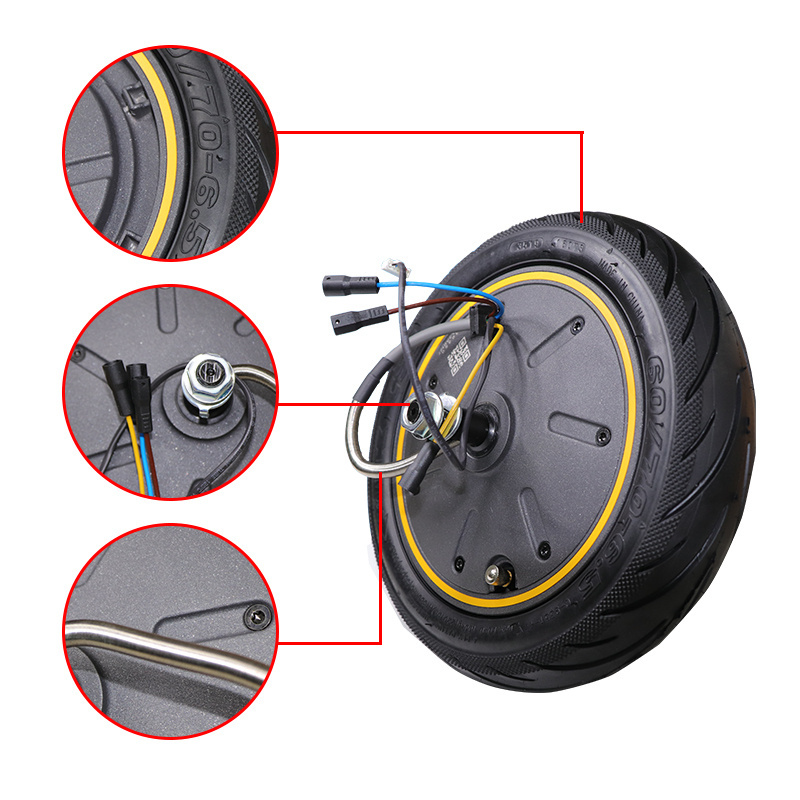 New Image Factory Price Original Ninebot Max G30 Kickscooter Tires 350W Wheel Hub Motor Wheel Tyre Electric Scooter Hub Motor